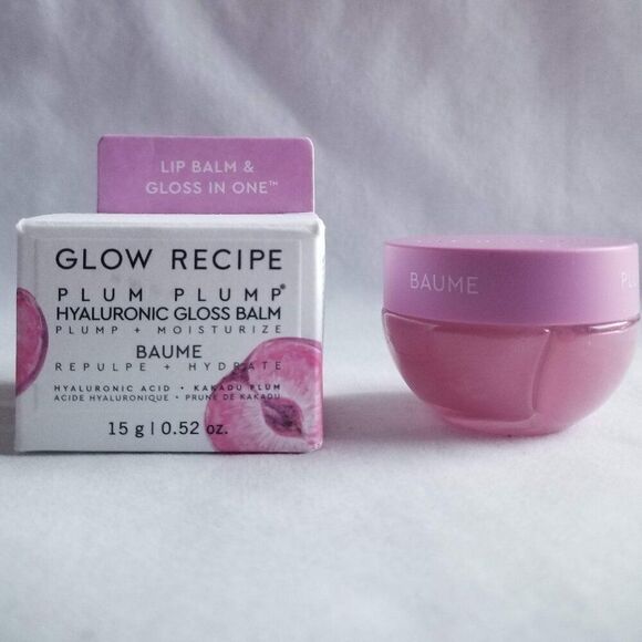 Glow Recipe - Plum Plump Hyaluronic Acid Lip Gloss Balm - Picture 1 of 8